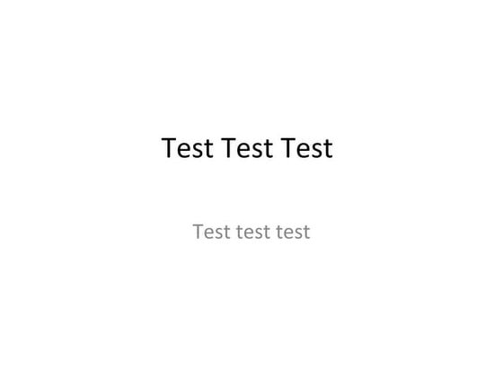 Test 1
