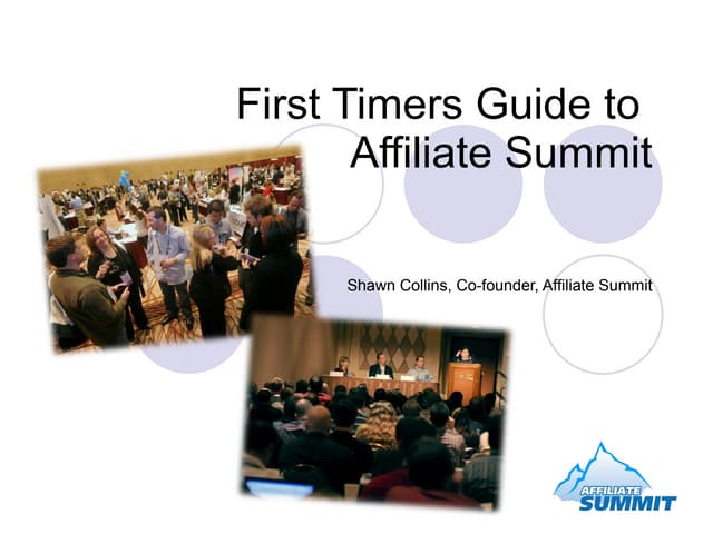 First Timers Guide for Affiliate Su...