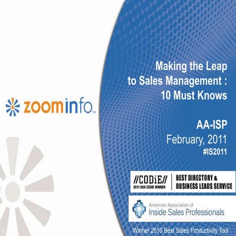 Your First 90 Days in Sales Management