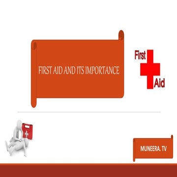 First aid | PPTX