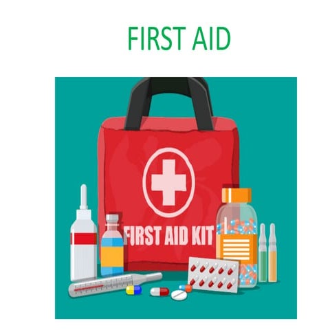 First aid