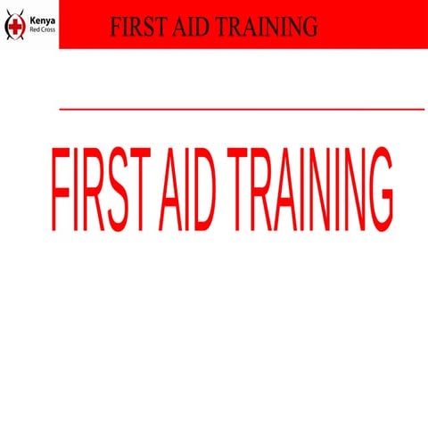 Comprehensive Standard First Aid Training for Health Emergencies | PPT