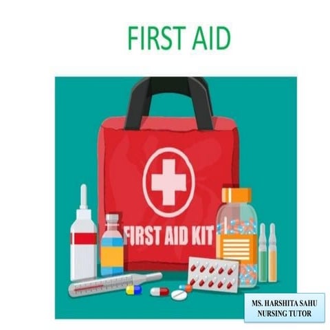 First Aid For the Anm course sjwjahbs. Ajaijsb w aisjnsn | PPTX