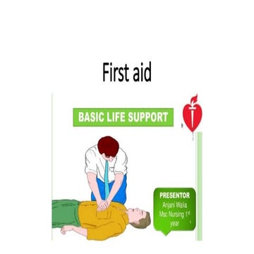 Basic first aid | PPT