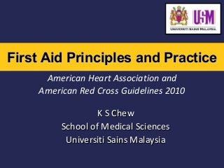 First aid 2011