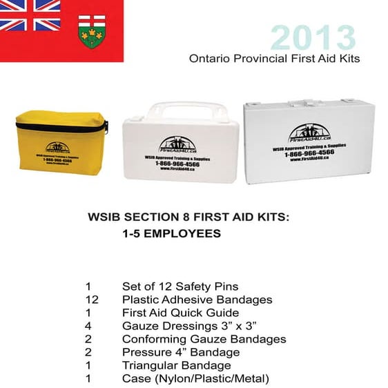 First aid 4 u wsib kits
