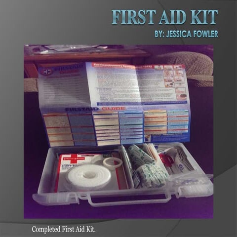 Ways to use a first aid kit | DOCX