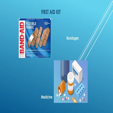 First aid kit | PPTX