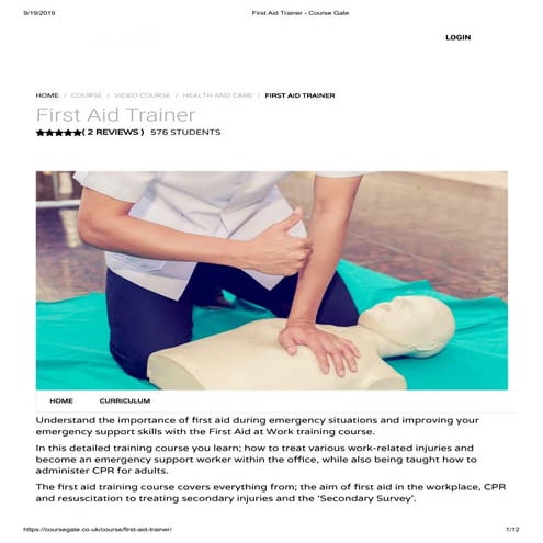 Canine First Aid - Course Gate | PDF