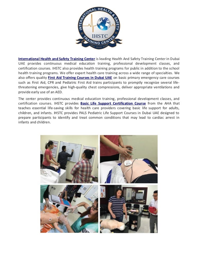 First Aid Training Courses In Dubai, UAE