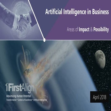 AI in Business - Impact and Possibility