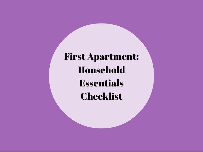 first apartment household essentials checklist first apartment household essentials checklist