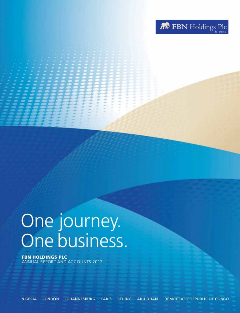 First Bank Annual Report 2012 First Bank Annual Report 2012