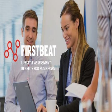 Incorporate Firstbeat Lifestyle Assessment for preventive corporate ...