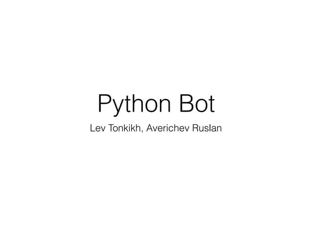 First byte - участник #1 Global Chatbots Hackathon with Webinar.ru