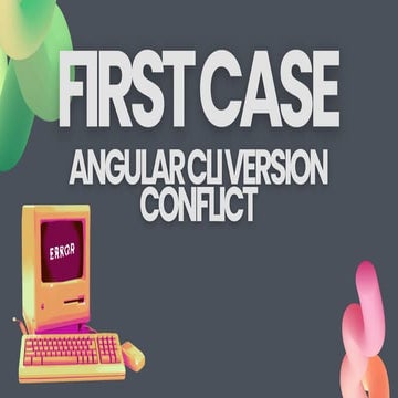 Resolving Angular CLI Version Conflicts for Smooth Project Setup | PDF