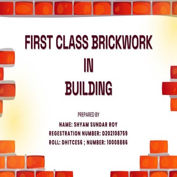 FIRST CLASS BRICKWORK IN BUILDING.pptx
