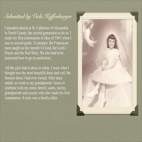 First Communion Stories | PDF