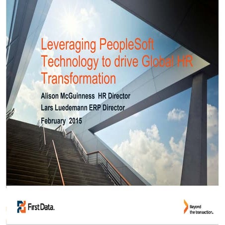 First Data HR Transformation story