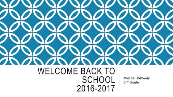 First day of school ppt PPTX Education First day of school ppt PPTX Education
