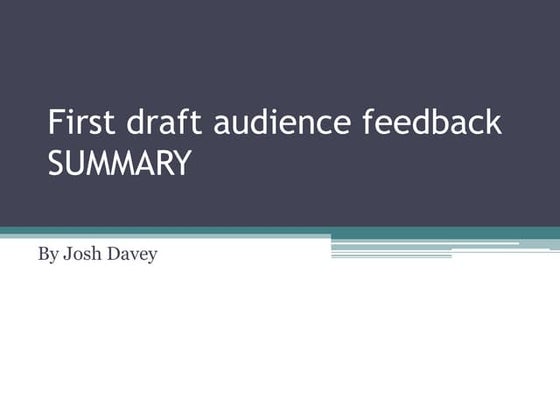 Evaluation powerpoint comparison | PPTX