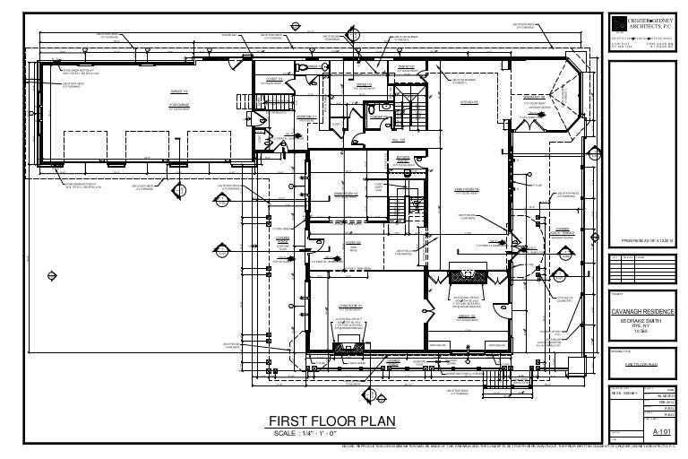 First floor plan