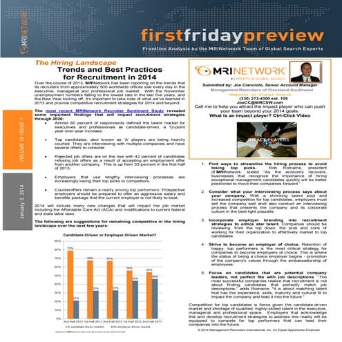 First Friday Jan 2014