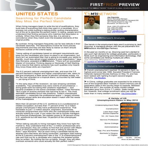 First Friday July 2012