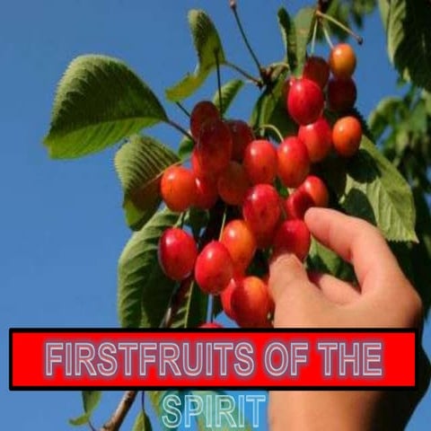Firstfruits of the Spirit