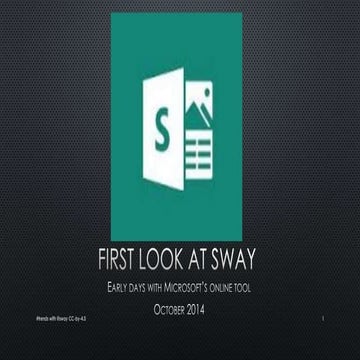 First Go at Office Sway