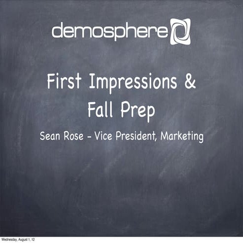 Maximize Demosphere XXX - Time Saving Tournament Management Ideas | PDF