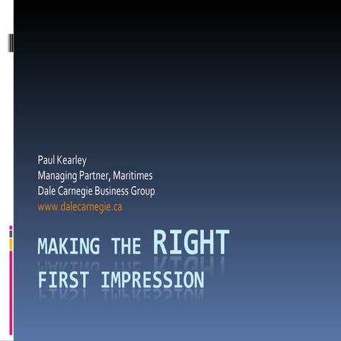 First Impressions Landscape Nb