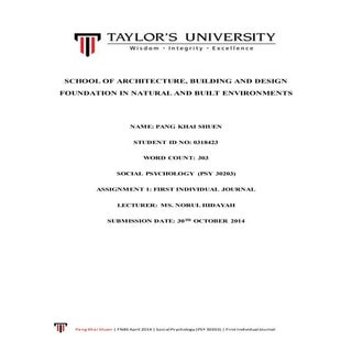 Social Psychology - Social Cognitio...