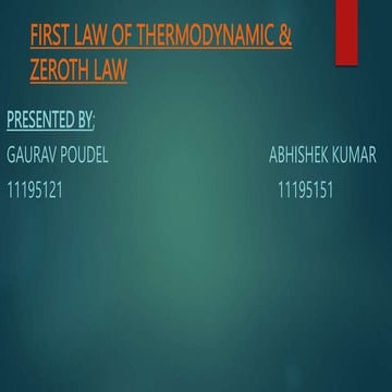 FIRST LAW OF THERMODYNAMIC ^0 ZEROTH LAW.pptx