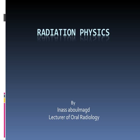 First lec (Nature Of X-Ray)