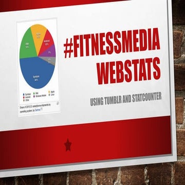 First look at Webstats