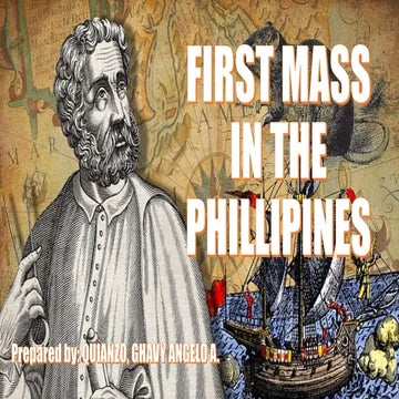 Where did the First Mass in the Philippines happened?