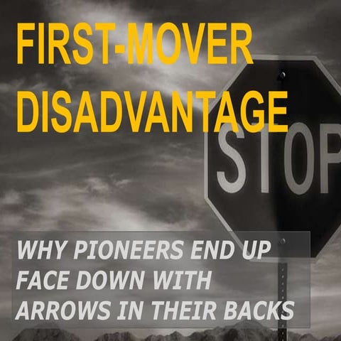 First mover disadvantage