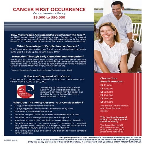 Cancer insurance | POTX