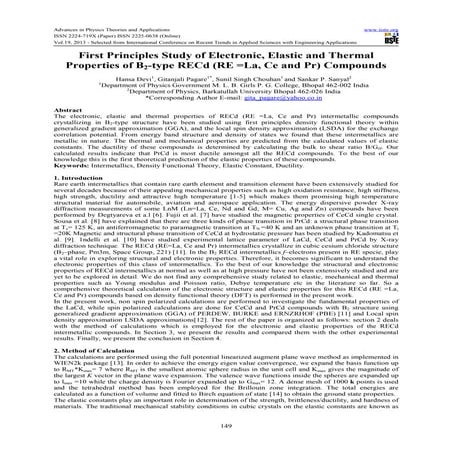 First principles study of electronic, elastic and thermal properties of b2 ty...