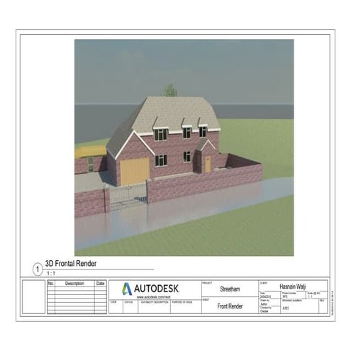 First project, streatham