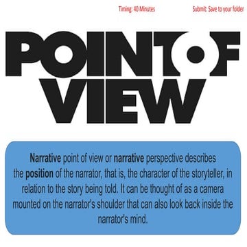 First second third person ds