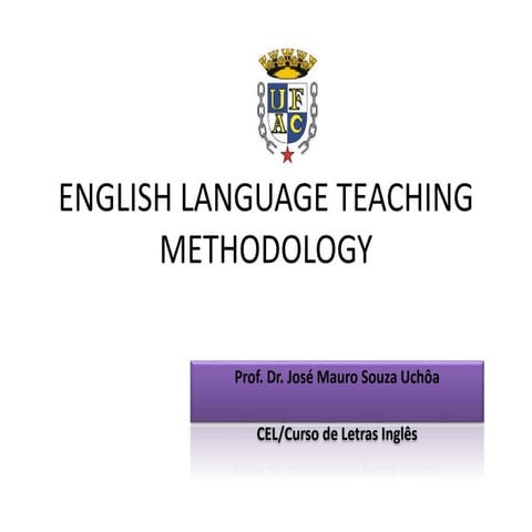 Metodologia do Ensino de Língua Inglesa