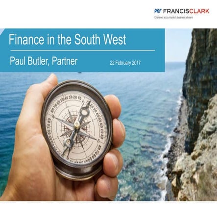 Finance in the South West 2017 - First Session 