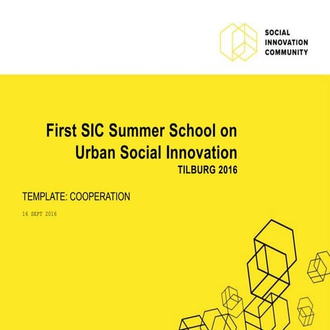 Learning tool on cooperation