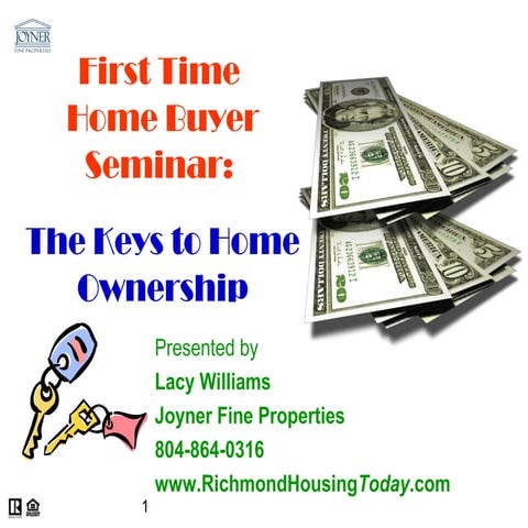 First Time Home Buyer Presentation | PPT