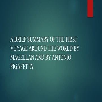 PPT about the First Voyage around the World.pptx