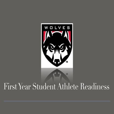 First year studnet athletes