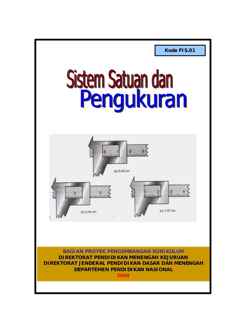 Fis 01 Sistem Satuan Dan Pengukuran