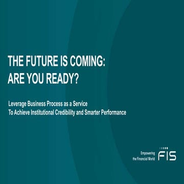 The Future Is Coming – Is Your Hedge Fund Ready?